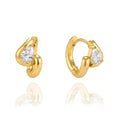 Orecchini Lumi placcati oro 18k