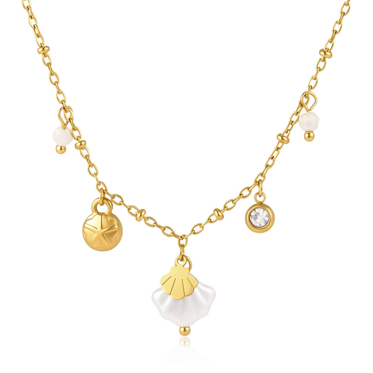 Collana Shell placcata oro 18k