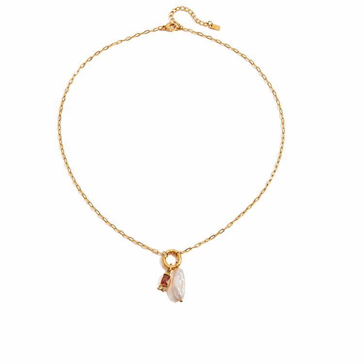 Collana Lucky Charm placcata oro 18k