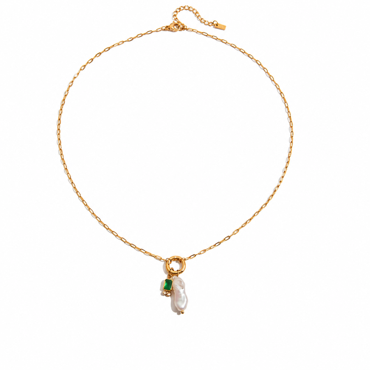 Collana Lucky Charm placcata oro 18k