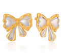 Orecchini Fiocco placcati oro 18k