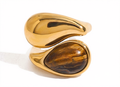 Anello Terra placcato oro 18k