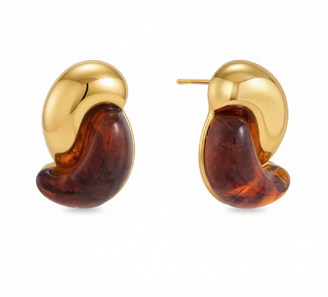 Orecchini Olyra placcati oro 18k
