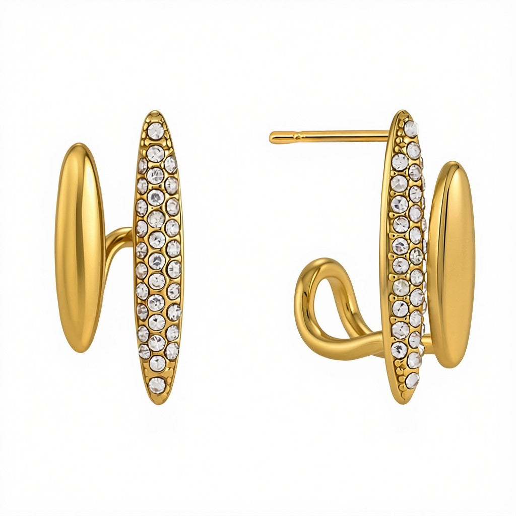 Orecchini Aléa placcati oro 18k