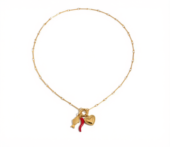 Collana Fortuna placcata oro 18k